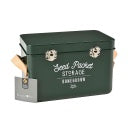 Load image into Gallery viewer, Burgon & Ball Seed Packet Storage Tin - Green