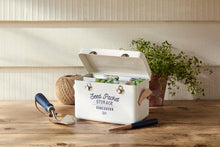 Load image into Gallery viewer, Burgon & Ball Seed Packet Storage Tin - Stone