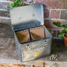 Load image into Gallery viewer, Sophie Conran x Burgon &amp; Ball Galvanised Seed Organiser
