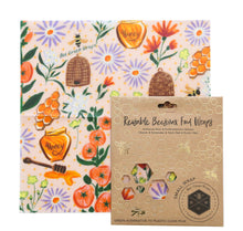 Load image into Gallery viewer, Bee Green Wraps - Small Wrap
