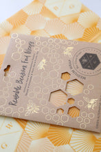 Load image into Gallery viewer, Bee Green Wraps - Medium Wrap
