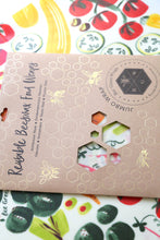 Load image into Gallery viewer, Bee Green Wraps - Jumbo Wrap
